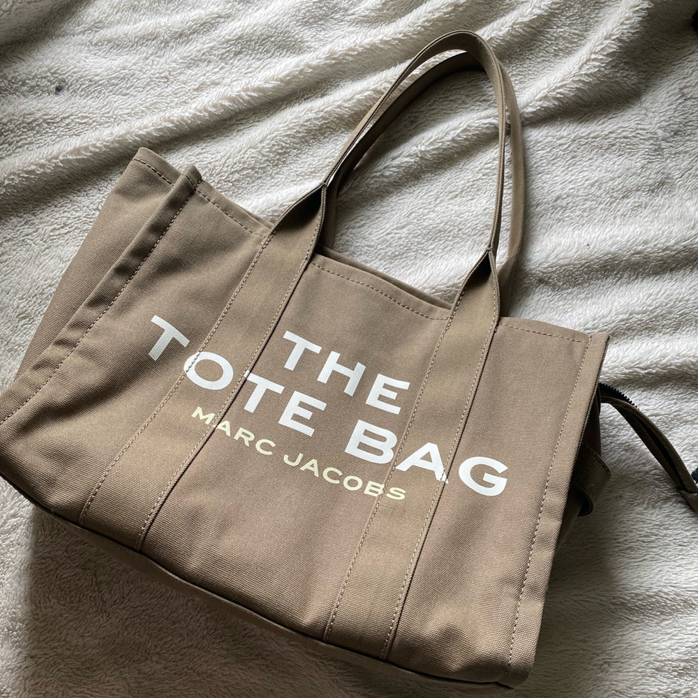 Large Marc Jacobs The Tote Bag in Slate Green